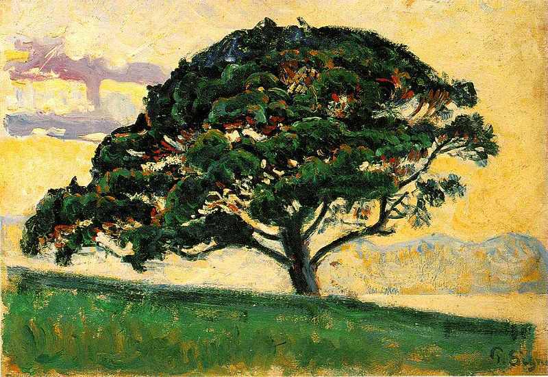 Paul Signac The Pine,